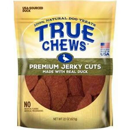 TYSON FOODS - JP MORGAN 314082 22 oz True Chews Premium Jerky Cuts Duck Dog Treats 314347